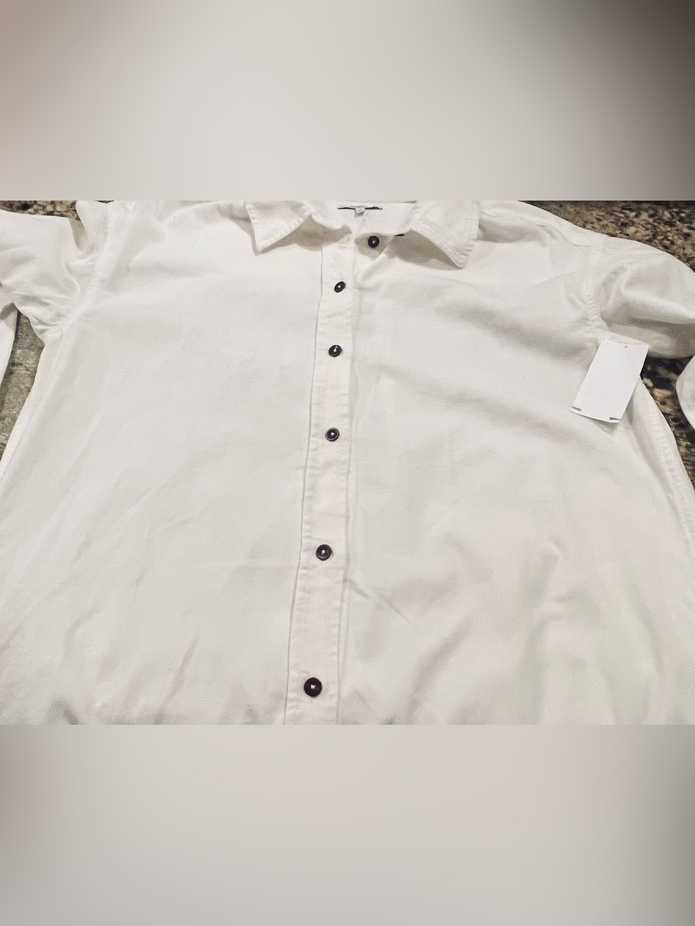 NWT Madewell Corduroy Long Sleeve Midi Shirtdress - Picture 7 of 13